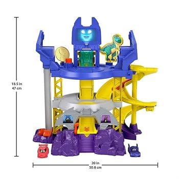 Amazon.com: Fisher-Price DC Batwheels Toy Car Race Track